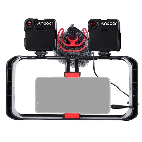 Andoer D9150 Akıllı Telefon Video Teçhizatı Kiti - Resim 2