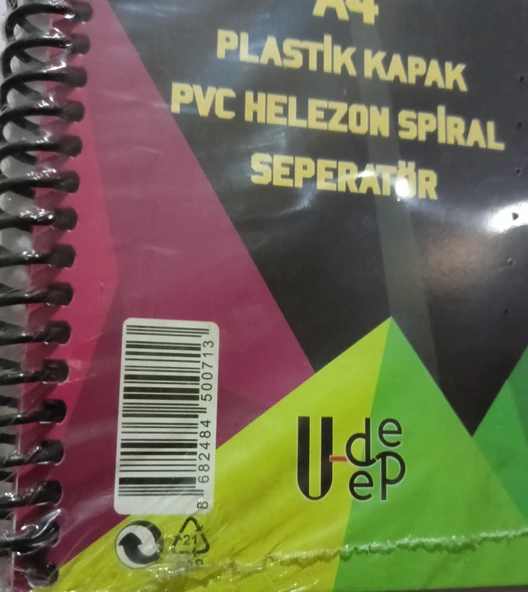 Çoklu defter 3+1 pp sprialli - Resim 2