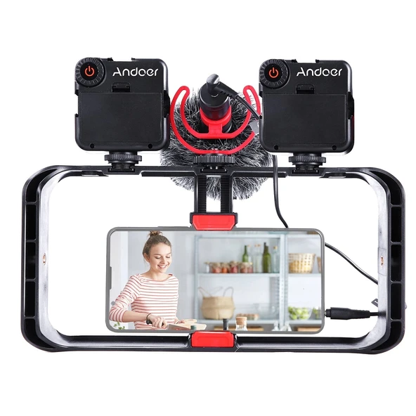 Andoer D9150 Akıllı Telefon Video Teçhizatı Kiti ürün görseli 1