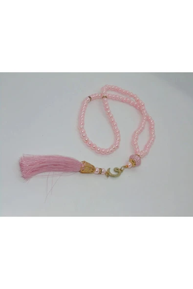 Inci Tesbih Vav Model ( Pembe ) ürün görseli 1