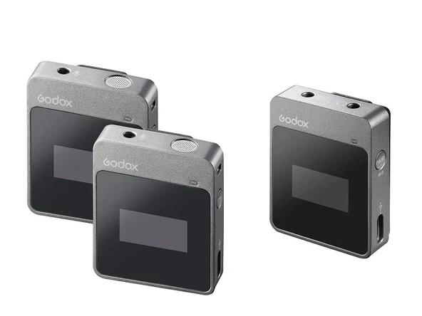 Godox MoveLink M2 Kablosuz İkili Mikrofon Kiti ürün görseli 1