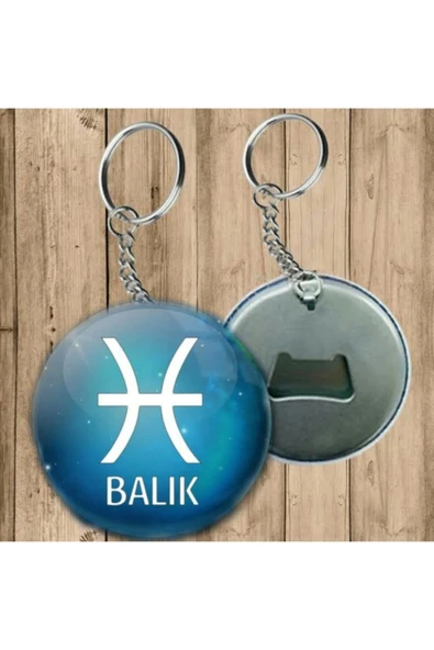 Balık Burcu Anahtarlık - Açacaklı Anahtarlık ürün görseli 1