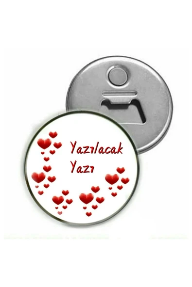 Anneler Günü Hediyesi Isime Özel Magnet ( Açacaklı Magnet ) ürün görseli 1