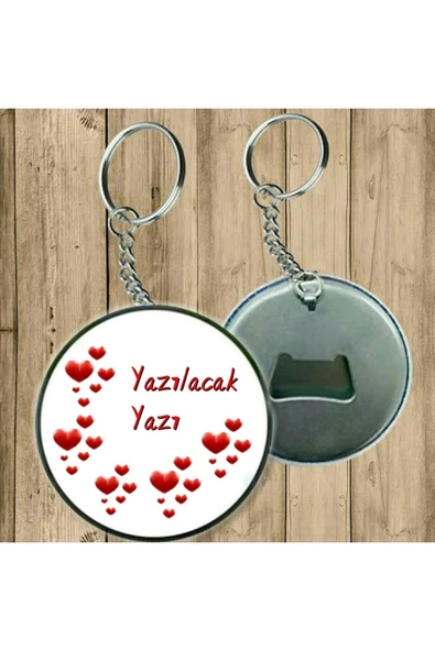 Anneler Günü Hediyesi Isime Özel Anahtarlık ( Açacaklı Anahtarlık ) ürün görseli 1