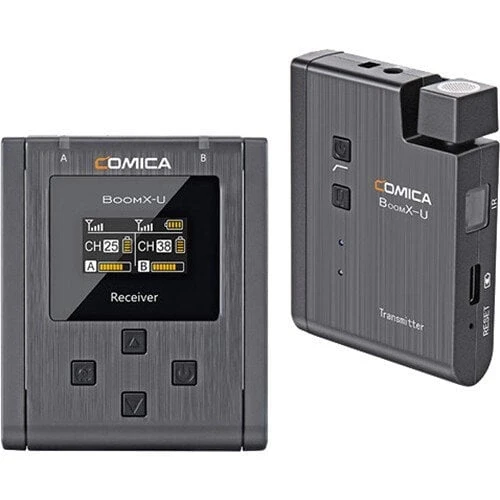 Comica BoomX-U U1 Mini Tekli Yaka Röportaj Mikrofonu ürün görseli 1
