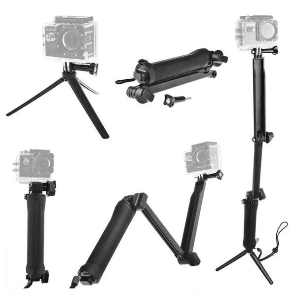 OEM Marka GP05 Aksiyon Kameralar Mini Tripod - Resim 5