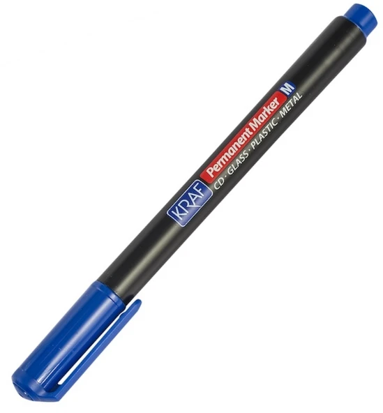 Kraf Asetat Kalemi Ohp Plus 280 (M) Mavi 12’li ürün görseli 1
