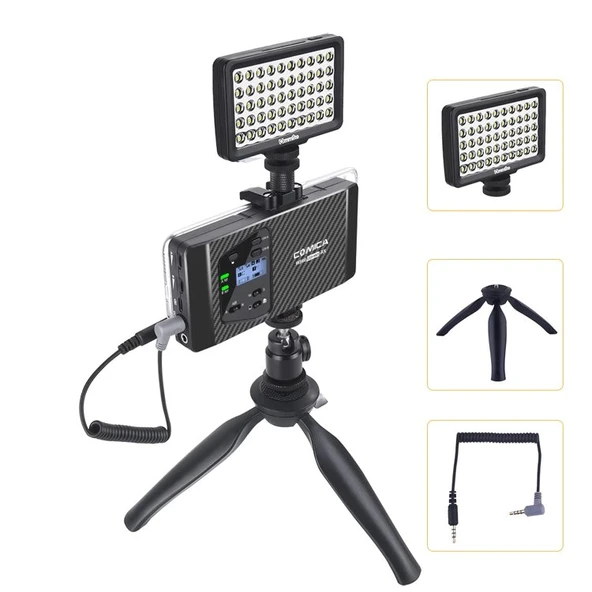 Comica CVM-WS60 Combo Kamera ve Telefon Mikrofonu - Resim 4