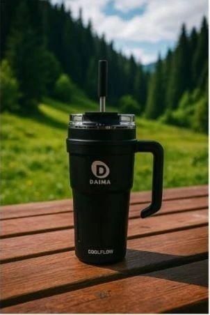 Daima Cool Flow Termos Siyah 780 ml ürün görseli 1