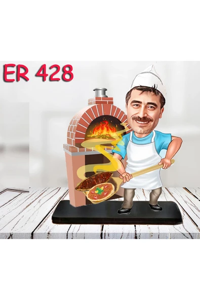Kişiye Özel Ahşap Biblo - Erkek Meslek Karikatür Biblo 68 ürün görseli 1
