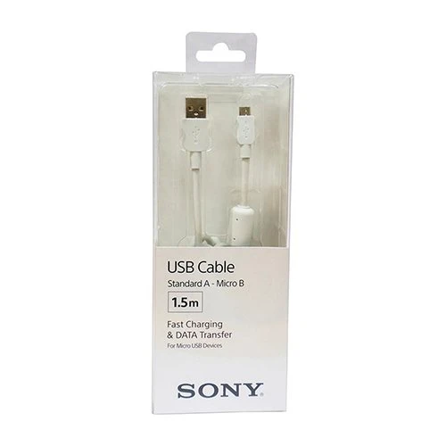CP-AB150 Hızlı Şarj Micro Usb Data ve Şarj Kablosu Beyaz ürün görseli 1