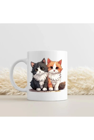 Kedi Model Bardak - Kedili Bardak ürün görseli 1