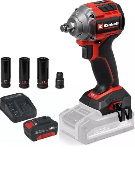 Einhell TP-CW 18/260-C Li BL 1x4.0ah PROFESSIONAL Akülü Darbeli Kömürsüz Somun Sıkma ürün görseli 1