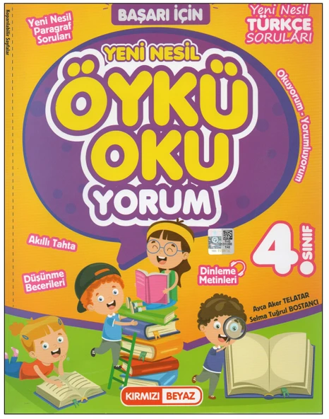 Kırmızı Beyaz Yayınları 4.Sıınf Öykü Okuyorum ürün görseli 1