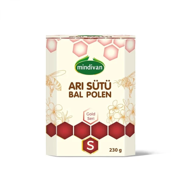Mindivan Arı Sütü Bal Polen (Süper) 230g - Resim 2