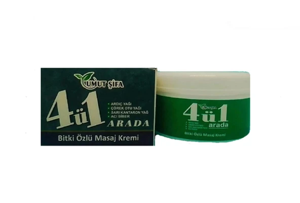 Umut Şifa 4 ü 1 Arada Bitki Özlü Masaj Kremi ürün görseli 1