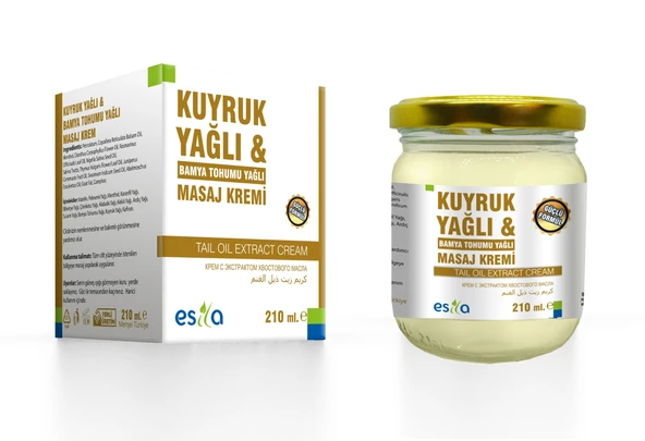 Esila Kuyruk Yağlı Masaj Kremi ürün görseli 1