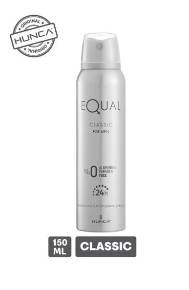 Equal Classic Pudrasız Leke Yapmayan Erkek Sprey Deodorant 150 ml ürün görseli 1