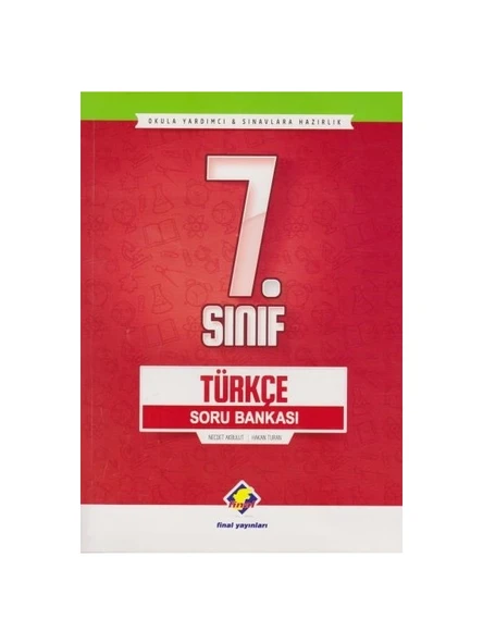 Final Yayınları 7. Sınıf Türkçe Soru Bankası - Yeni ürün görseli 1