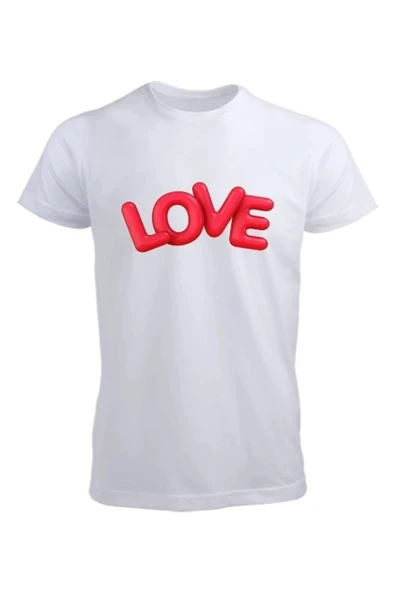 Love Yazılı Tişört ürün görseli 1