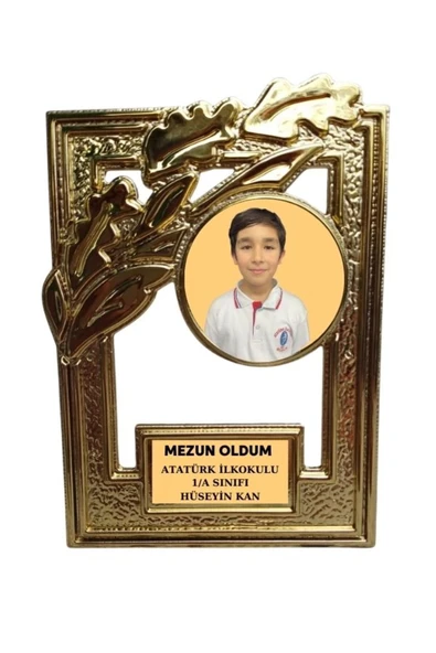 24 Adet Kişiye Özel Plaket - Mezuniyet Plaketi - Öğrenci Plaketi - Okuyorum Plaketi ( 24 Adet ) ürün görseli 1