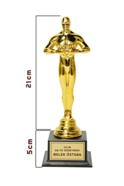 Kişiye Özel Oscar Ödülü - Büyük Boy Oscar Ödülü ürün görseli 1