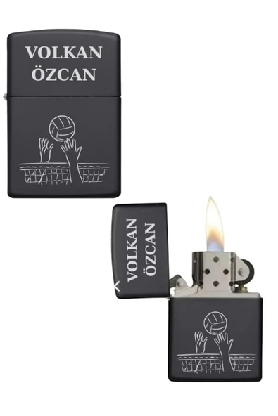 Kişiye Özel Voleybol Model Metal Çakmak ürün görseli 1