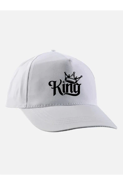 King Baskılı Şapka - King Şapkası - Kral Şapkası ürün görseli 1