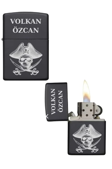 Kişiye Özel Korsan Model Metal Çakmak ürün görseli 1