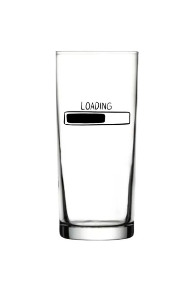 Loading Baskılı Rakı Bardağı - Loading Yazılı Rakı Bardağı ürün görseli 1