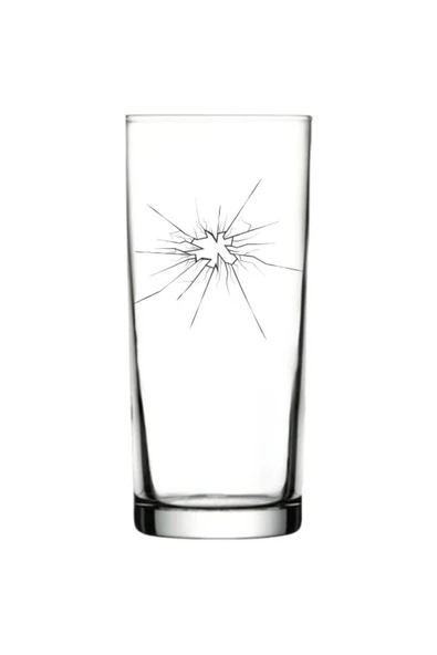 Kırık Model Rakı Bardağı - Kırık Baskılı Rakı Bardağı ürün görseli 1