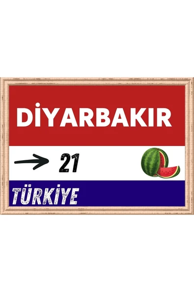 Diyarbakır Tablo - Retro Tablo ürün görseli 1