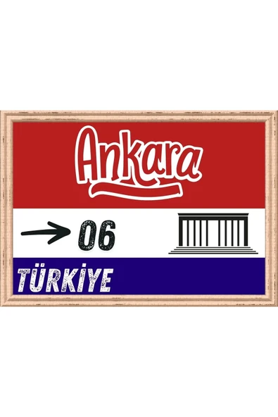 Ankara Tablo - Retro Tablo ürün görseli 1