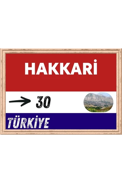Hakkari Tablo - Retro Tablo ürün görseli 1
