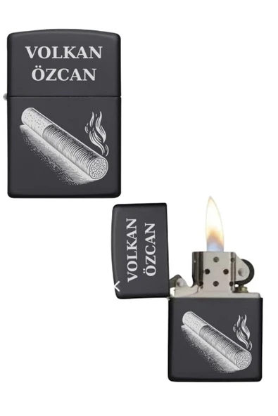 Kişiye Özel Sigara Baskılı Metal Çakmak ürün görseli 1