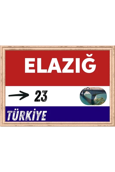 Elazığ Tablo - Retro Tablo ürün görseli 1