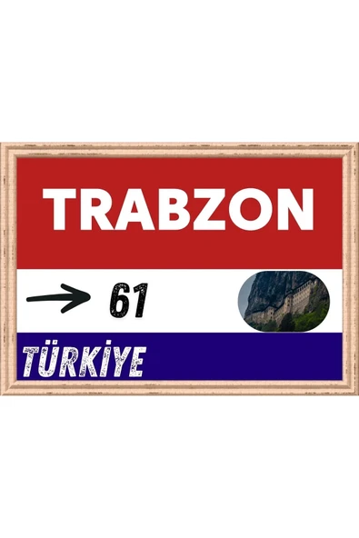 Trabzon Tablo - Retro Tablo ürün görseli 1
