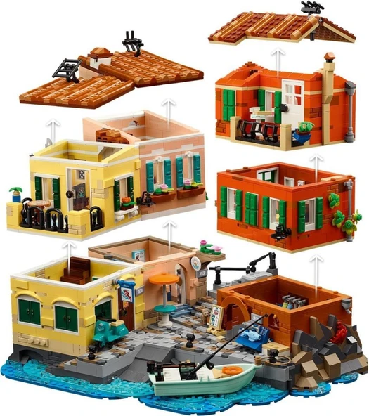 LEGO 21359 İtalyan Rivierası - Resim 9