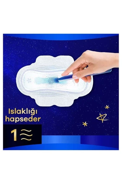 Orkid Ultra Hijyenik Ped Gece Extra Plus No: 5 5'li - Resim 6