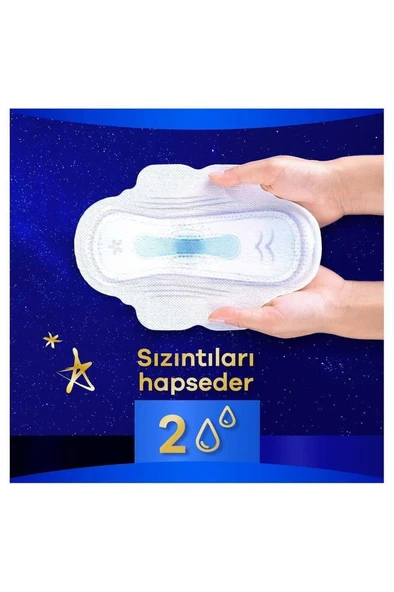 Orkid Ultra Hijyenik Ped Gece Extra Plus No: 5 5'li - Resim 7