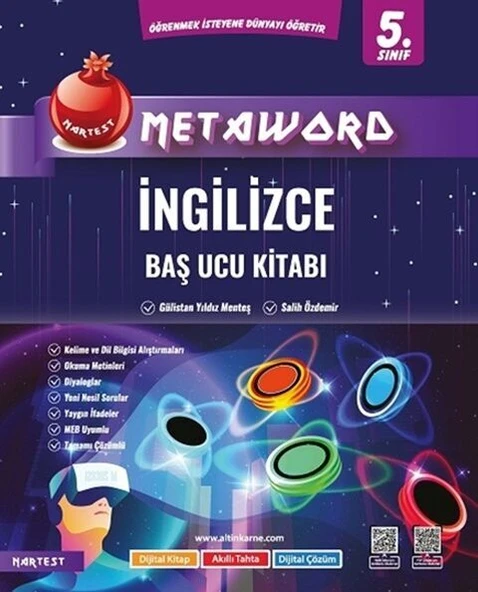 Nartest Yayınları 5. Sınıf İngilizce Metaword Baş Ucu Kitabı ürün görseli 1