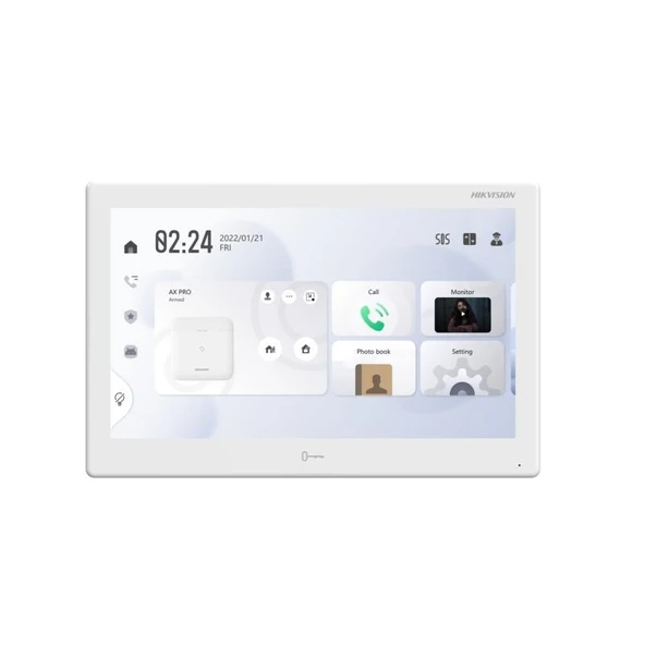 HIKVISION Hikvision DS-KH9510-WTE1B 10.1" Dokunmatik All-In-One Iç Ünite Wifi Video Inte ürün görseli 1