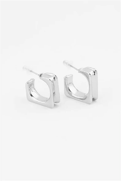 Kadın Özel Tasarım Kare Model 2.5 cm Küpe ürün görseli 1