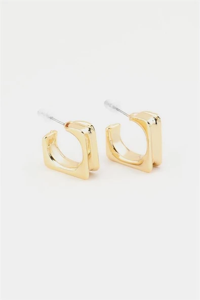 Kadın Özel Tasarım Kare Model 2.5 cm Küpe 0001 ürün görseli 1