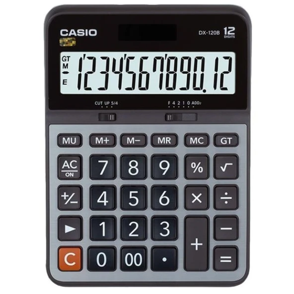 Casıo Hesap Makinesi Masaüstü Dx-120b 12 Hane ürün görseli 1
