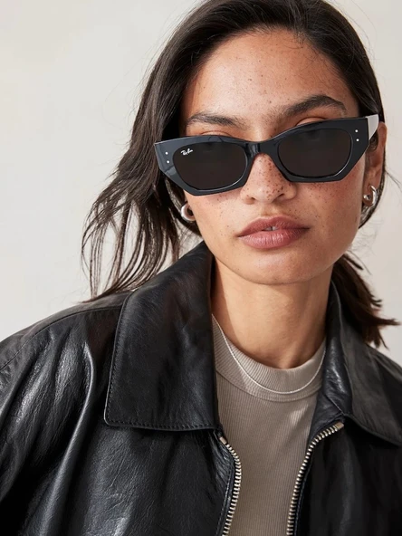 Ray-Ban Zena 4430 667787 Black-Dark Grey Güneş Gözlüğü ürün görseli 1