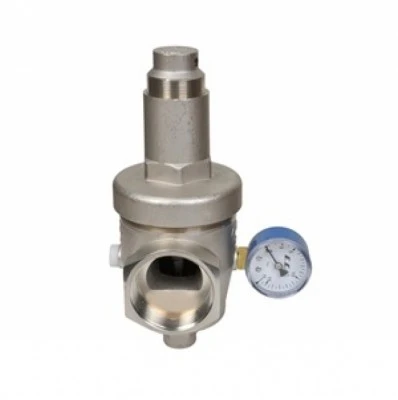 Eca 2 Manometreli Basınç Düşürücü Valf Pistonlu İç Vida X Rakorlu 602111019 ürün görseli 1
