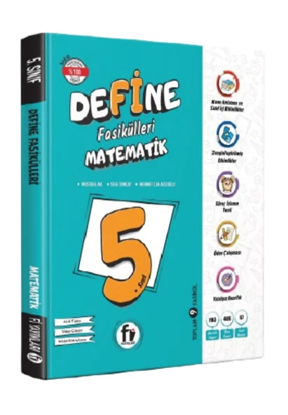 Fi Yayınları 5. Sınıf Define Matematik Konu Anlatımlı Fasikül ürün görseli 1