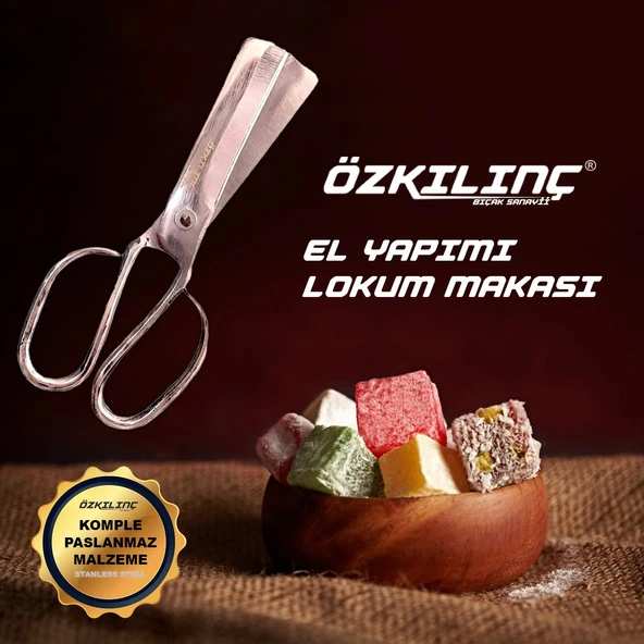 Lokum Makası (Paslanmaz) - Resim 3
