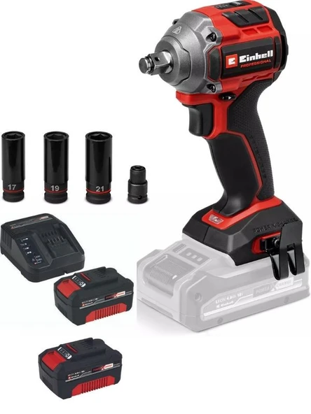 Einhell TP-CW 18/260-C Li BL 2x4.0ah PROFESSIONAL Akülü Darbeli Kömürsüz Vidalama ürün görseli 1
